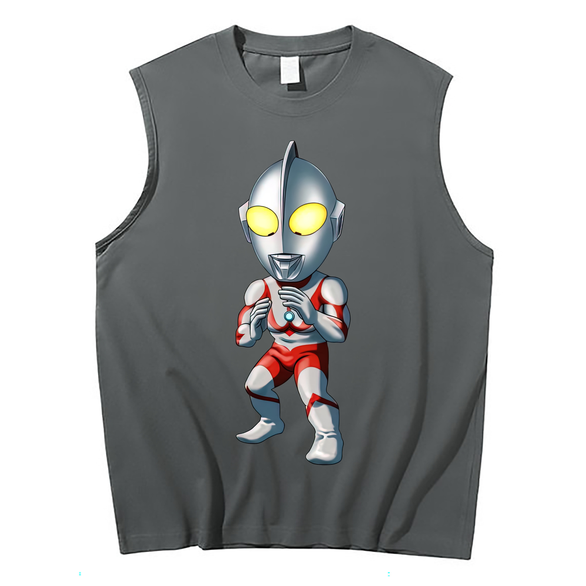 （画像用） ウルトラマン Ultraman コットン100％タンクトップ（フロントプリント）